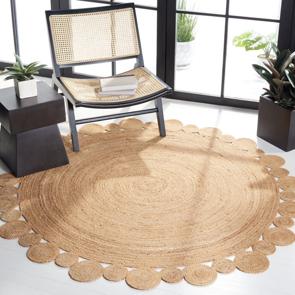Bay Isle Home Round Casavant Jute/Sisal Area Rug in Beige & Reviews
